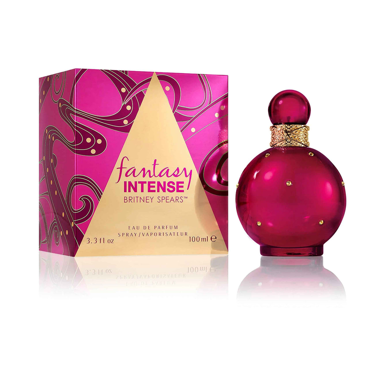 Britney Spears Fantasy Intense Eau De Parfum Intense EDPI Spray for Women 3.3 Fl Oz