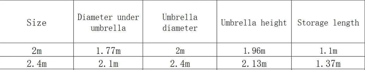 Outdoor Umbrella