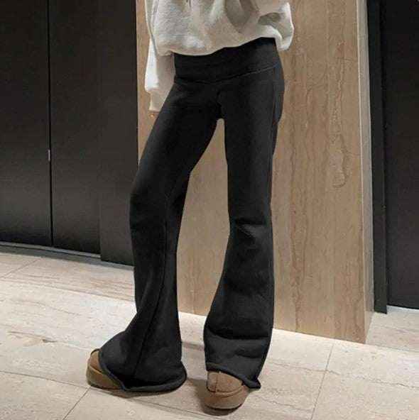 Casual Sexy Basic Solid Flare Pants - Baby B's