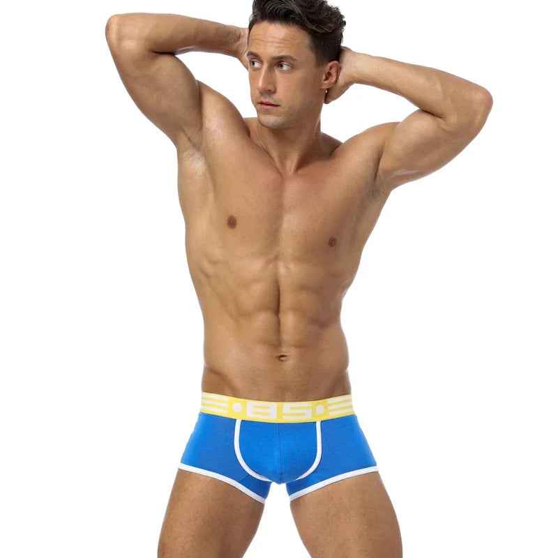 Men's Soft, Breathable, Elastic Boxer Shorts
