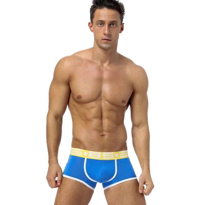 Men's Soft, Breathable, Elastic Boxer Shorts
